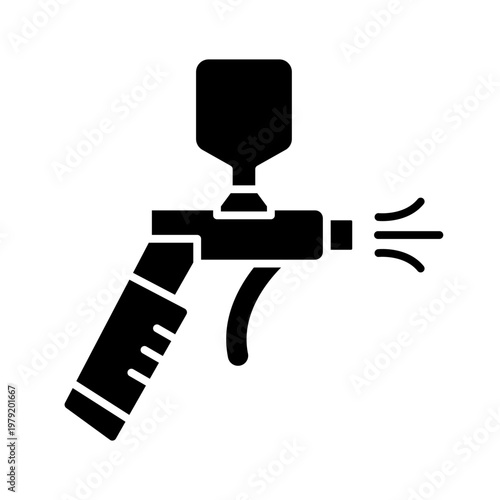 Car Spray Cleaning Service Icon