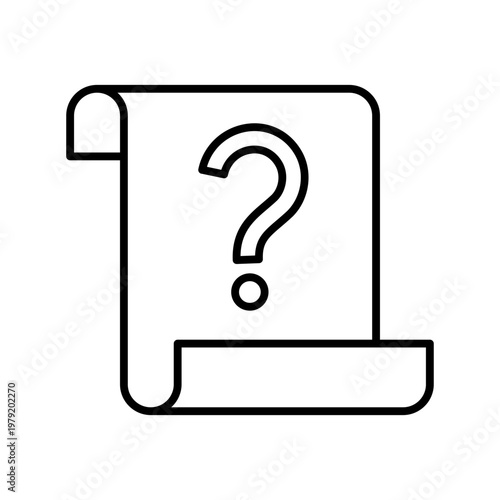 Question Document File Help Icon