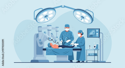 Robotic Surgery: Surgeons Perform Minimally Invasive Procedure with Advanced Technology