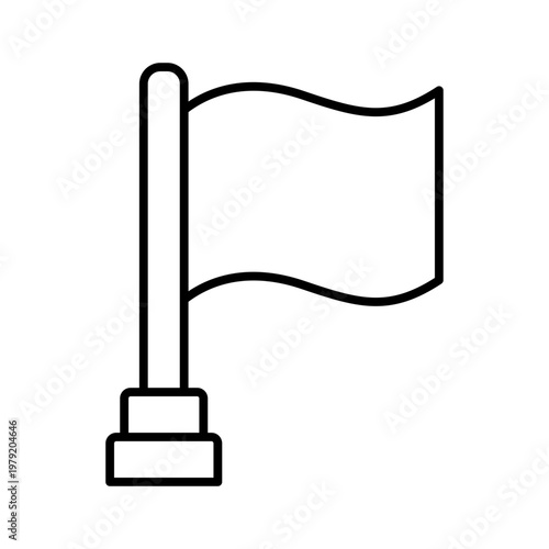 Checkpoint Location Flag Navigation Icon