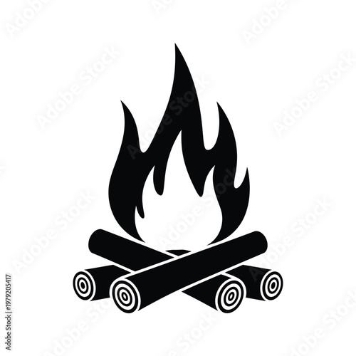 Campfire Flames Wood Blaze Commercial