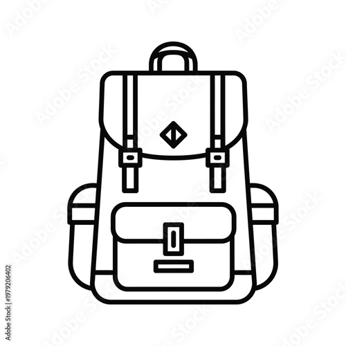 Backpack Travel Luggage Outdoor Gear Commercial Vector