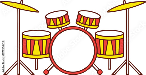 Drum Band Cartoon Character Collection. Marching Drum Band Cartoon Set. Musical Drum Band Cartoon Elements Pack. Cartoon Drum Band Performance Collection. Kids Drum Band Cartoon Character Set.