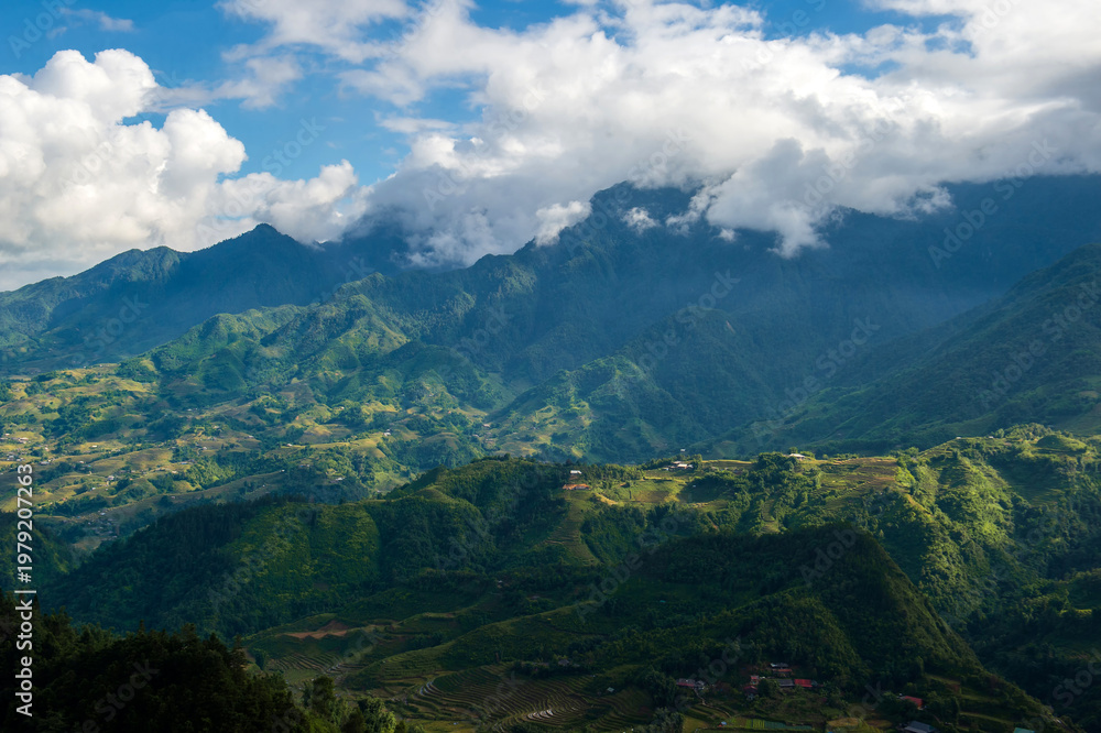 Fototapeta premium Natural and urban views of Vietnam