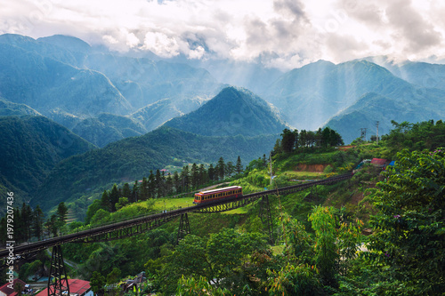 Natural and urban views of Vietnam