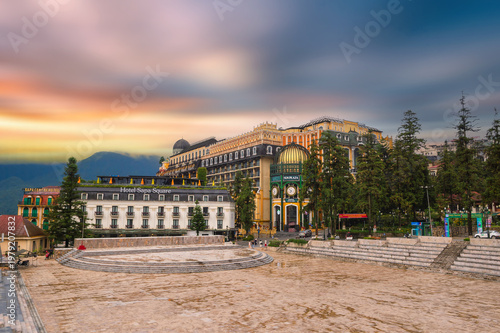 Natural and urban views of Vietnam