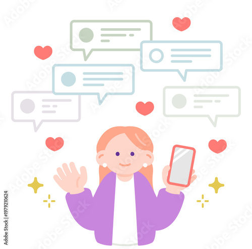 SNSがバズってちやほやされるインフルエンサー