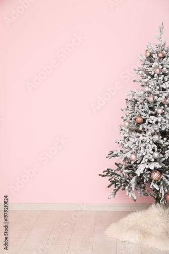 Beautiful decorated Christm...