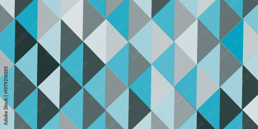 Obraz premium Abstract blue and green geometric background vector,eps.10