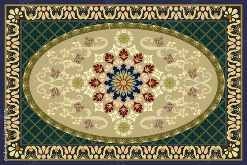 ornamental round ornament? Navajo tribal vector seamless pattern. Ethnic south western decor style. Boho geometric ornament vector seamless pattern. Design for carpet. Art ornament print.Wallpaper.rug