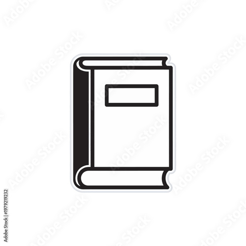 vector illustration of a book