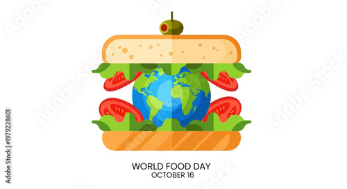 World Food Day Sandwich.