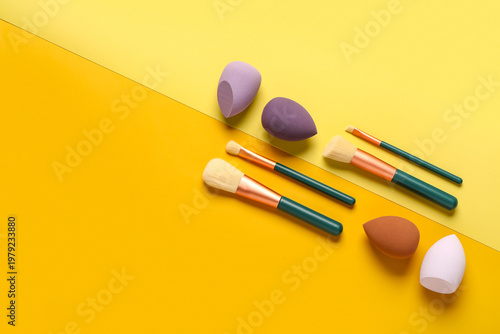Makeup sponges and brushes ...