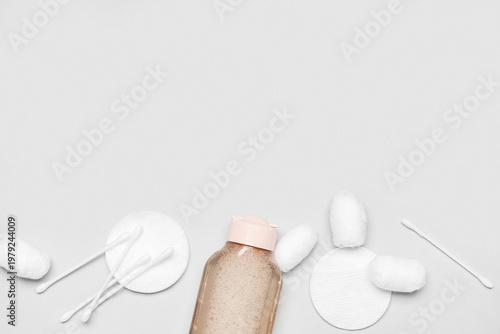 Bottle of micellar water wi...
