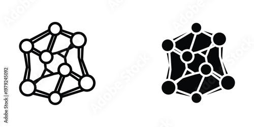 Comparison of molecular structures with filled and unfilled electron orbitals in carbon clusters