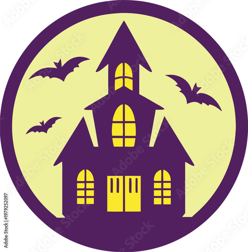 Halloween Trick Or Treat Celebration Set. Scary Halloween Night Elements Collection. Halloween Witch and Bat Theme Set. Halloween Haunted House Scene Collection. Halloween Festival Spooky Elements Set