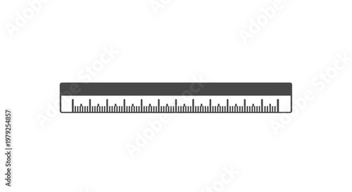 Ruler measurement tool for length.