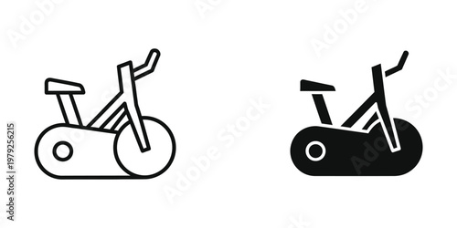 Comparison of stationary exercise bikes with different wheel designs for indoor cycling