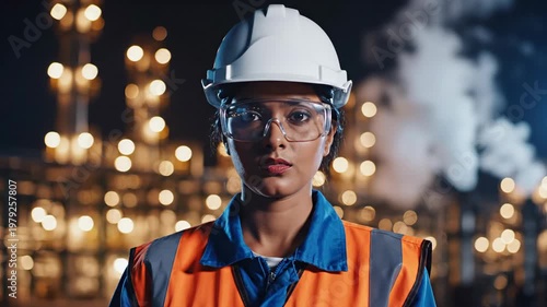 Industrial technician representing workforce safety and training