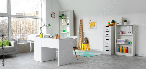 Interior of pediatrician's ...