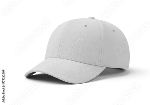 Isolated grey dad cap with subtle topographic map texture pattern, apparel mockup, streetwear fashion, outdoor gear