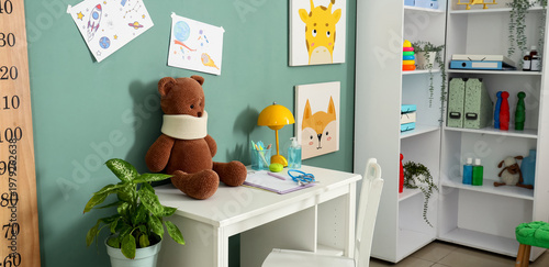 Interior of pediatrician's ...