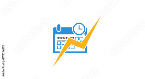 Checklist Calendar Icon Design.