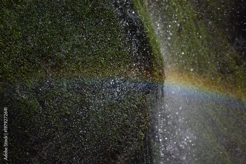 waterfall rainbow
