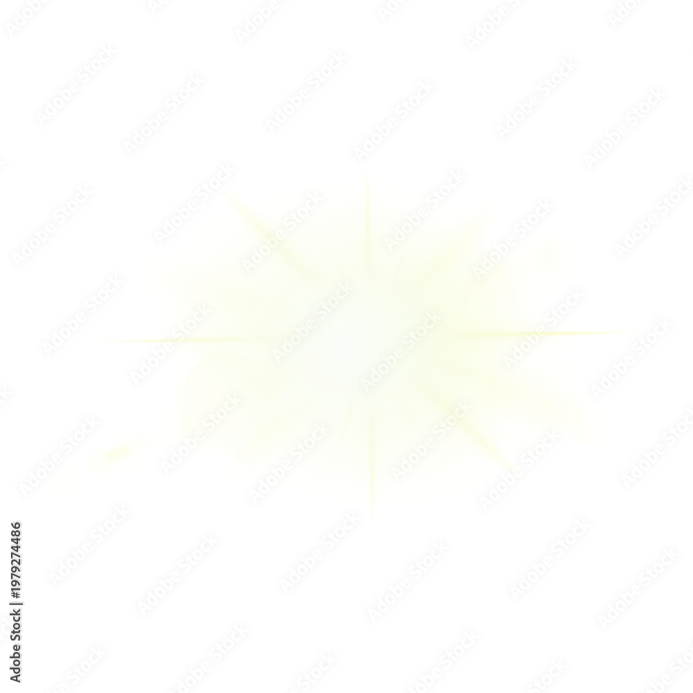 Fototapeta premium Bright light burst effect