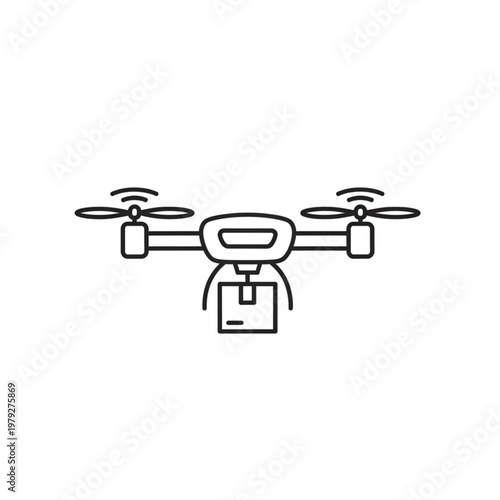 Drone with camera flying device.