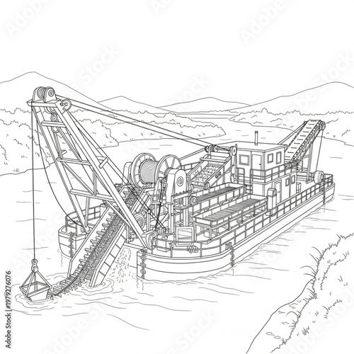 Large Shipwreck on the Ocean Floor.