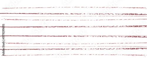 Strikethrough lines collection. Set of hand drawn freehand emphasis elements, underline, marker or ball pen line, crossed scribble stripe. Vector illustration. EPS 10