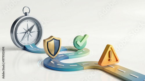 Risk assessment and risk management frameworks concept showing analysis of likelihood and impact, risk heatmaps, dashboards, and mitigation planning to support enterprise decision-making, governance, 