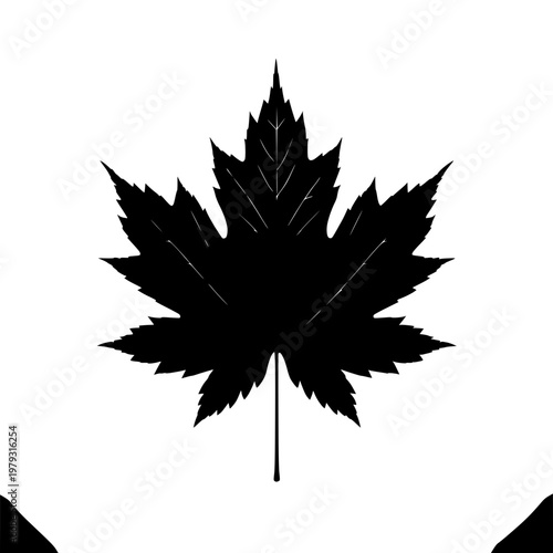 maple leaf silhouette