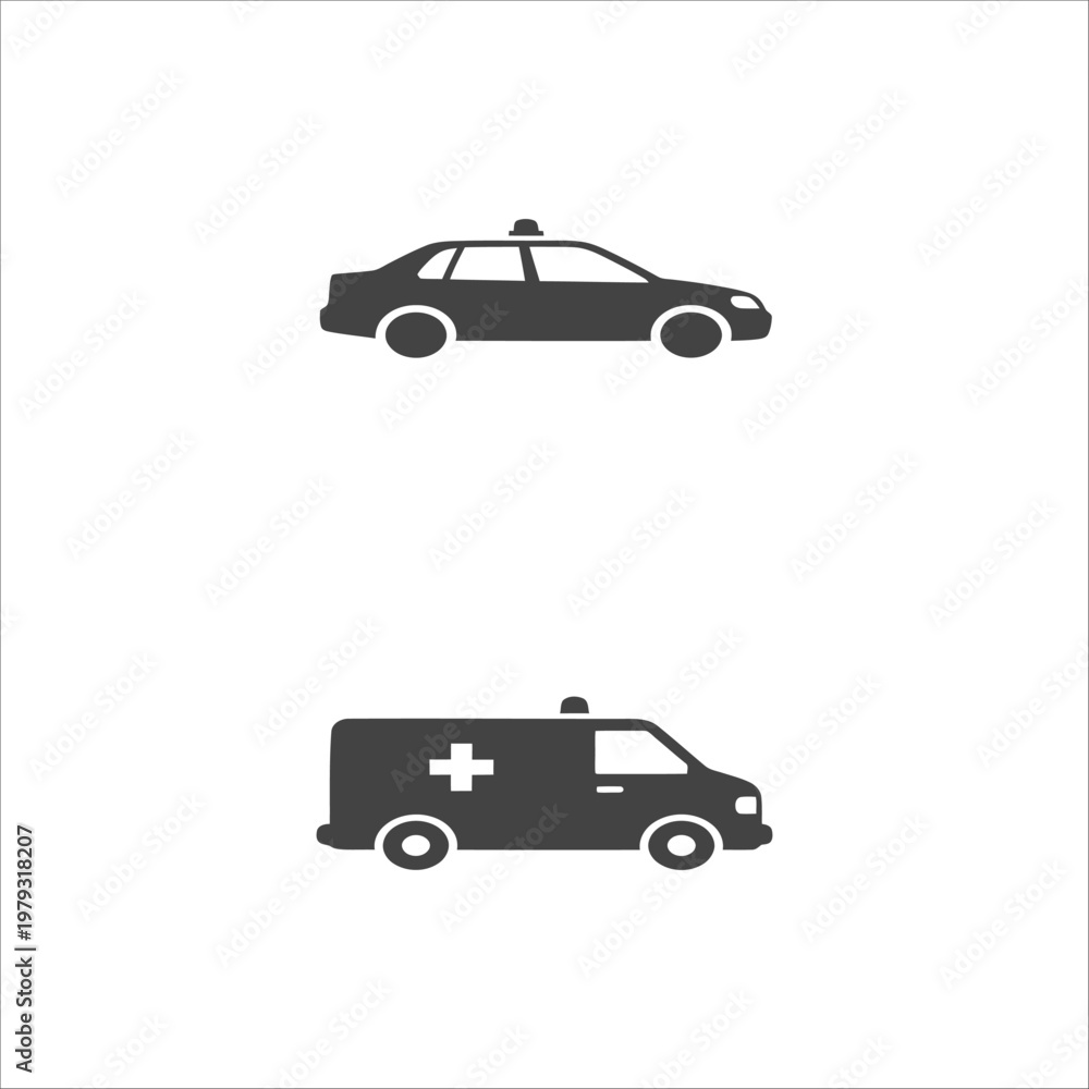 Fototapeta premium car icon vector illustration