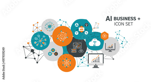 A clean, modern illustration of a network, conveying concepts of connection, growth, and strategic partnerships. Ideal for business, technology, and m