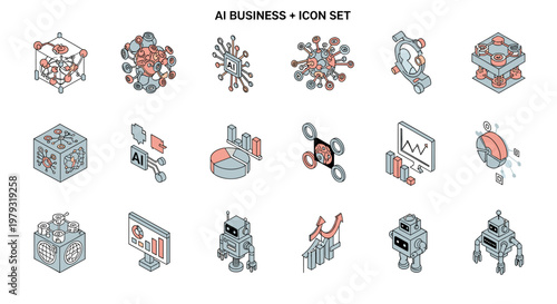 Illustrates a multifaceted system with interconnected components, conveying complexity and the need for strategic management. Perfect for tech, busine