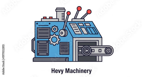Industrial Manufacturing Heavy Machinery Equipment.
