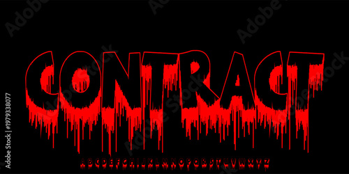 Vector Illustration Playful Handmade Typography. Font For Kids And Games