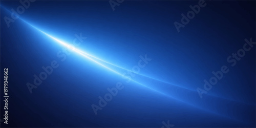 A digital art backdrop featuring a blue abstract design with flowing wave lines, glowing light rays, and energy flashes across a dark space
