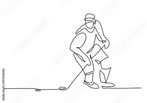 Photography Professional ice hockey player skating
