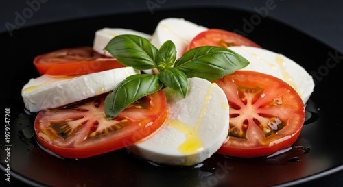 Fresh Mozzarella and Tomato Salad.