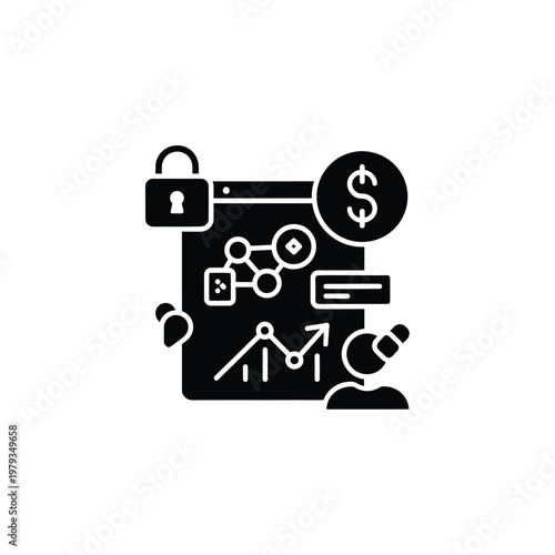 Business Finance Security Technology.