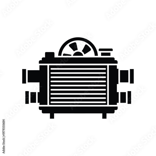 Car Radiator Cooling System.