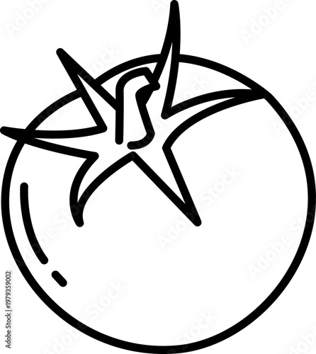Tomato Line Icon