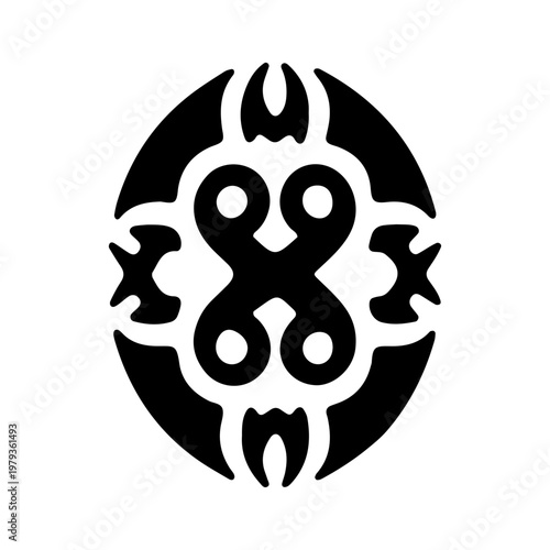 Tribal Polynesian Tattoo Symbol