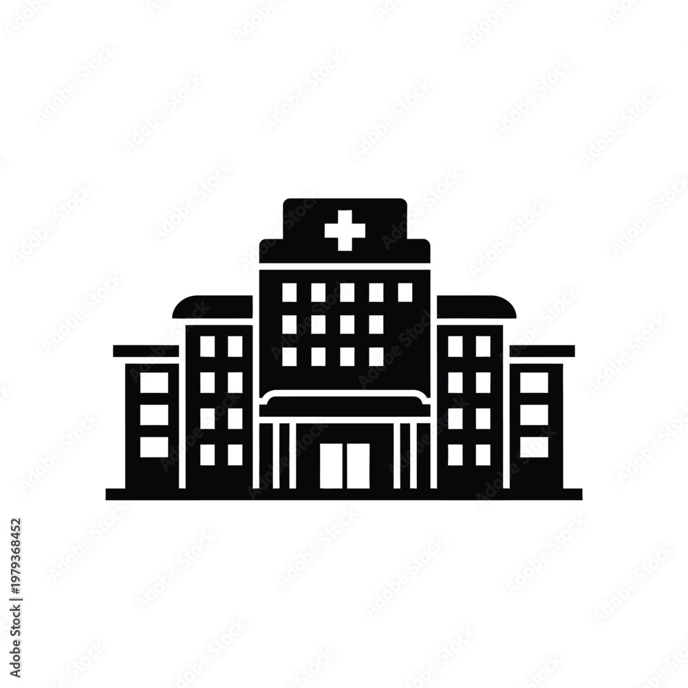 Obraz premium Hospital Building Medical Center.