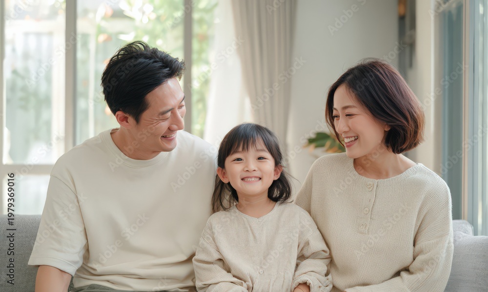 Obraz premium 家族の団欒