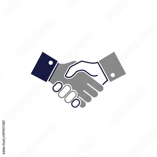 Two Hands Shaking in Agreement.