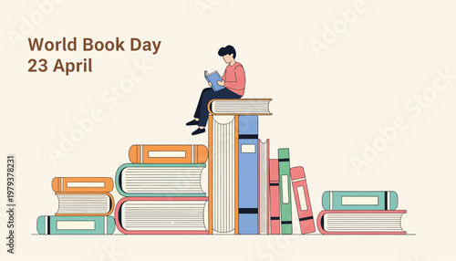 Celebrate World Book Day on April 23rd by diving into a good book and enjoying the magic of reading and literature